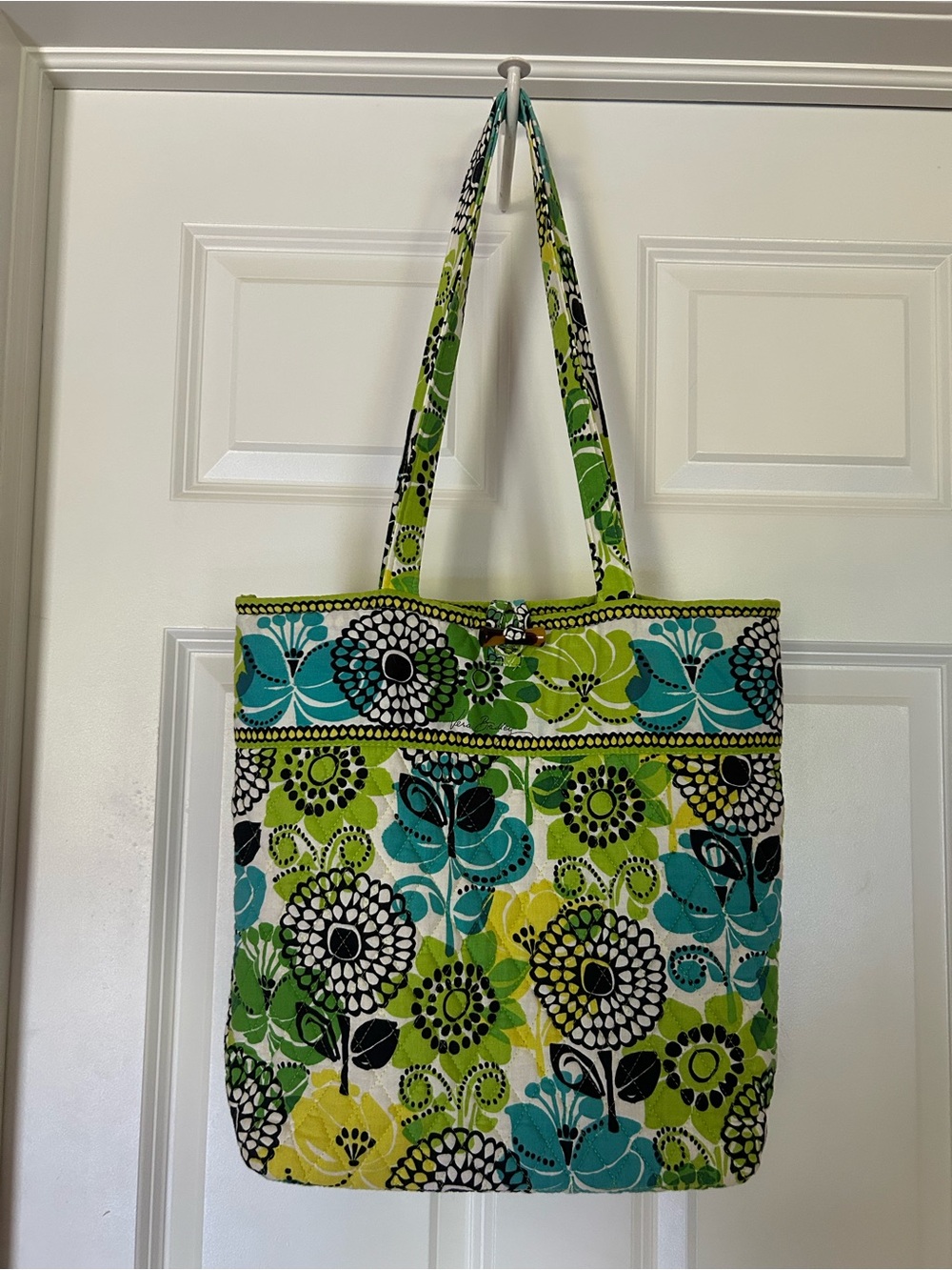 Vera Bradley Limes Up Cotton Tote